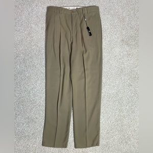 NWT Joseph & Feiss Men’s Silk Pleated Slacks Size 36